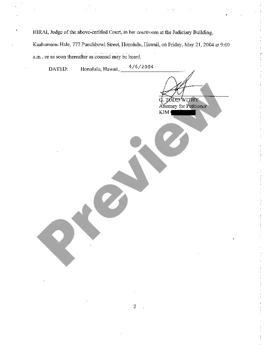 Preview A03 Notice of Hearing