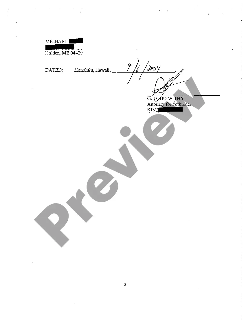 Preview A07 Order Granting Guardian's Ex Parte Petition for Order Allowing Filing of Birth Certificate of Minor Girl Under Seal