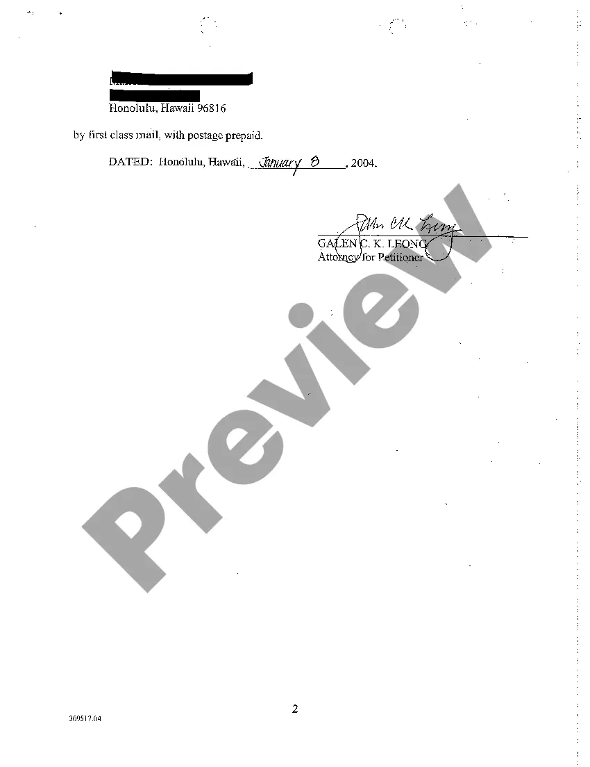 Get A04 Order Granting Ex Parte Petition for Appointment of Special Administrator Preview A04 Order Granting Ex Parte Petition for Appointment of Special Administrator