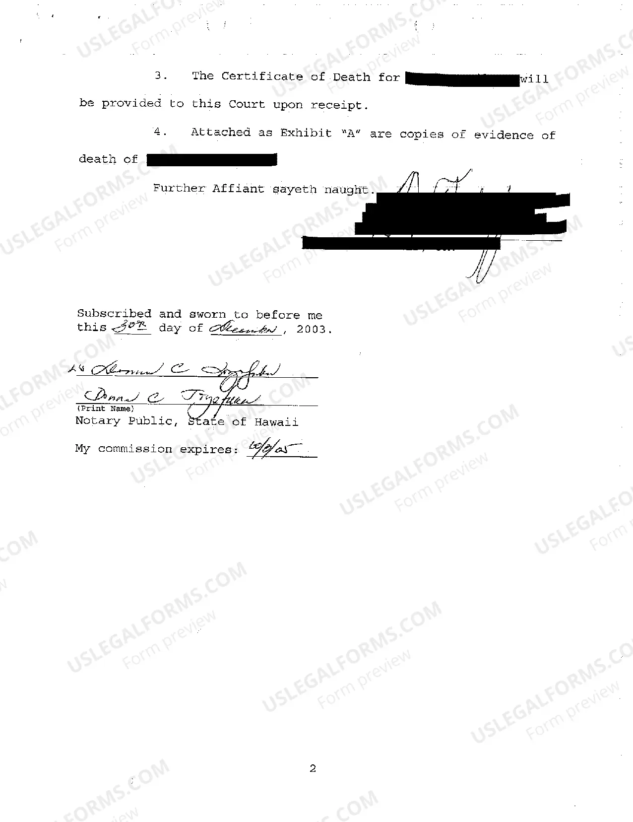 Preview A01 Application for Informal Appointment of Personal Representative of Minor Decedent Without Will