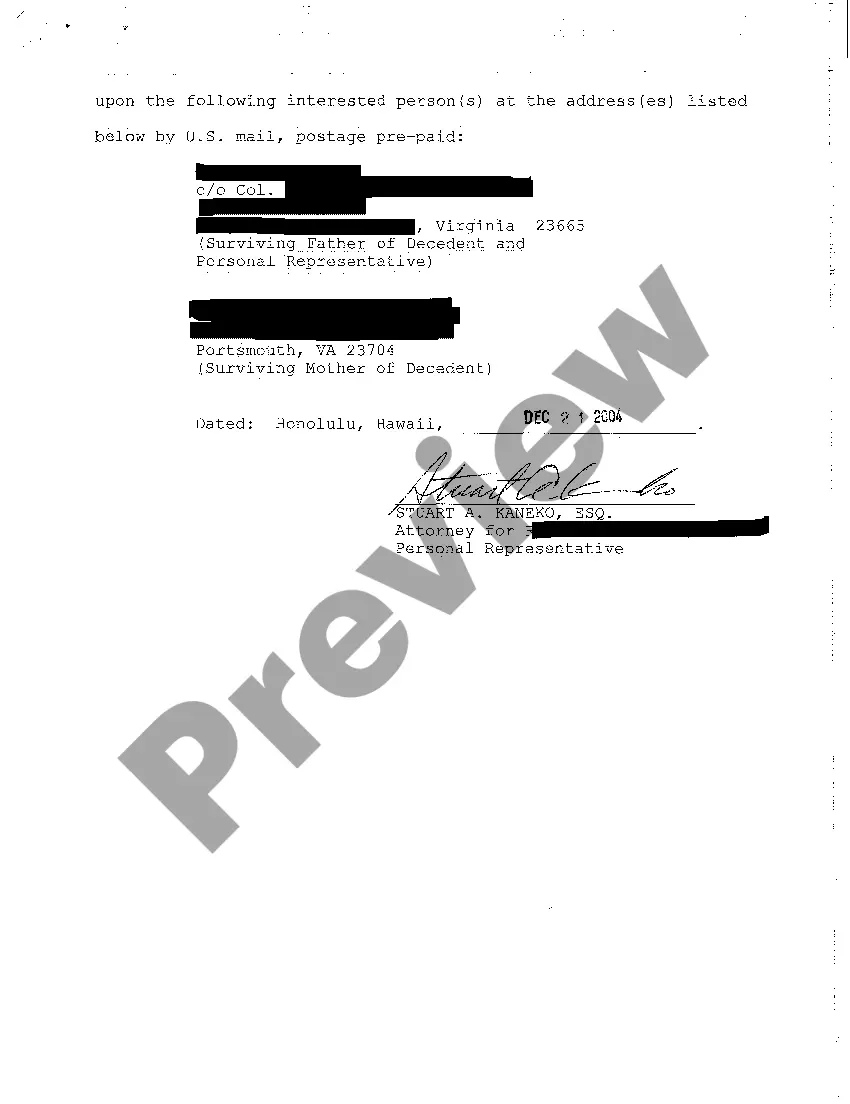Get A14 Amended Order Setting Hearing on Petition to Transfer From Informal to Formal Proceedings and for Authority for Compromise Settlement of Claim Preview A14 Amended Order Setting Hearing on Petition to Transfer From Informal to Formal Proceedings and for Authority for Compromise Settlement of Claim