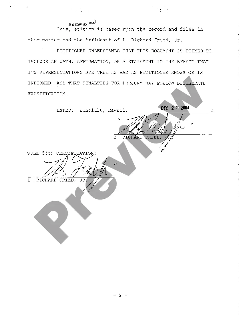 Get A15 Ex Parte Petition To Keep Settlement Terms Confidential and to Seal Said Document Preview A15 Ex Parte Petition To Keep Settlement Terms Confidential and to Seal Said Document