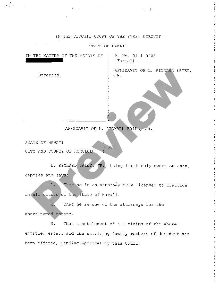 Get A15 Ex Parte Petition To Keep Settlement Terms Confidential and to Seal Said Document Preview A15 Ex Parte Petition To Keep Settlement Terms Confidential and to Seal Said Document
