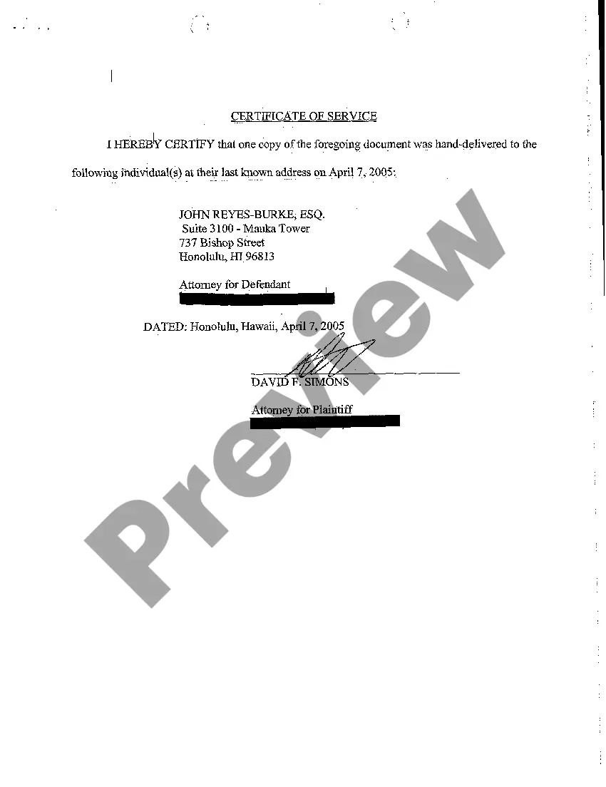 Preview A07 Plaintiff's Pretrial Statement