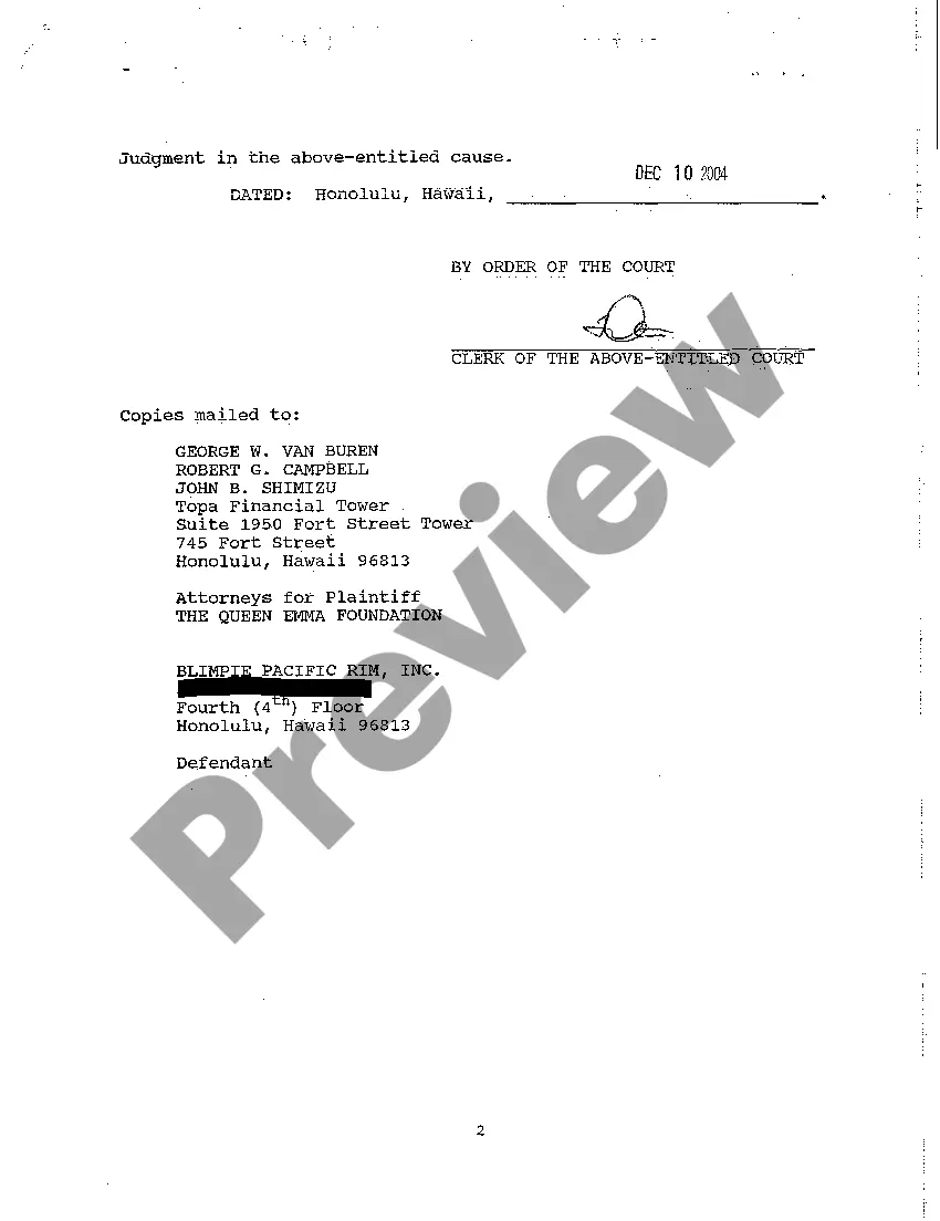 Preview A22 Notice of Entry of Judgment