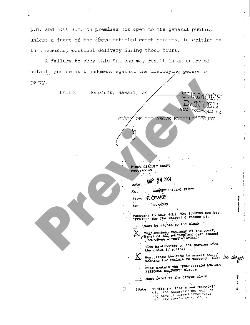 Preview A02 Complaint for Personal Injury Due to Emission of Noxious Gas from Spray-on Bed liner Business