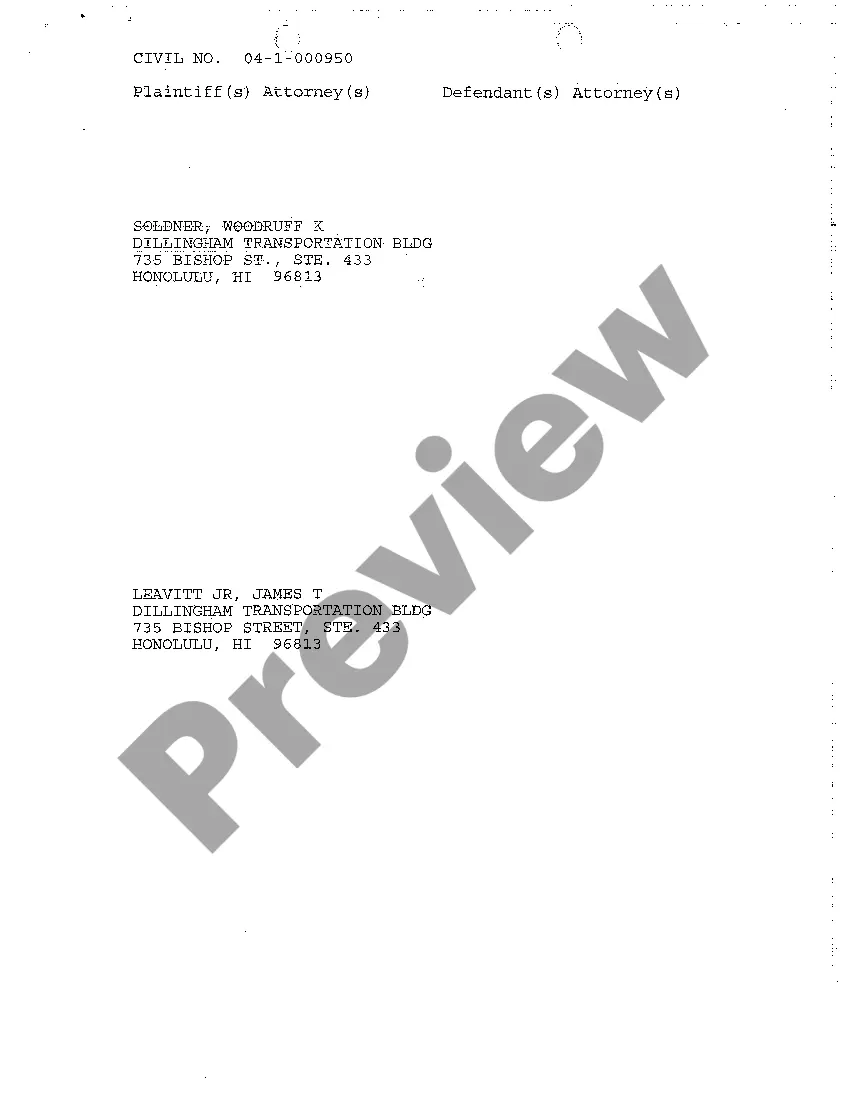 Preview A09 Notice of Dismissal for Want of Service