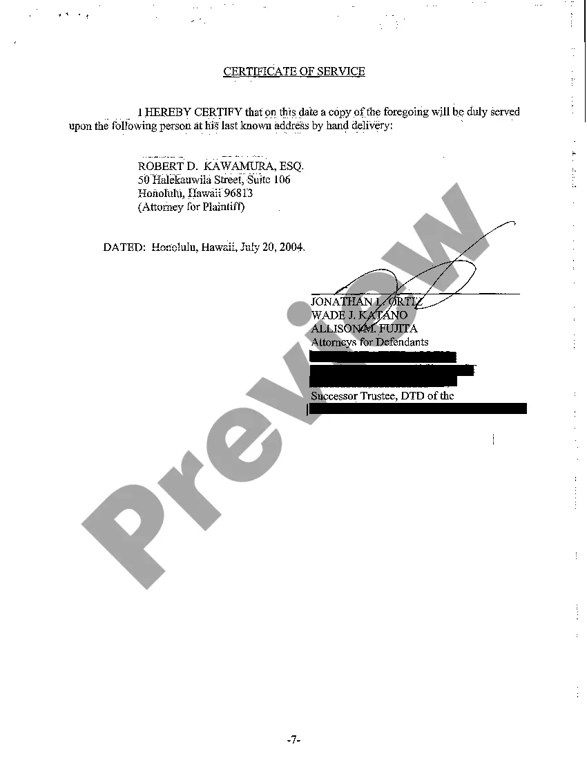 Preview A09 Defendants Answer to Complaint