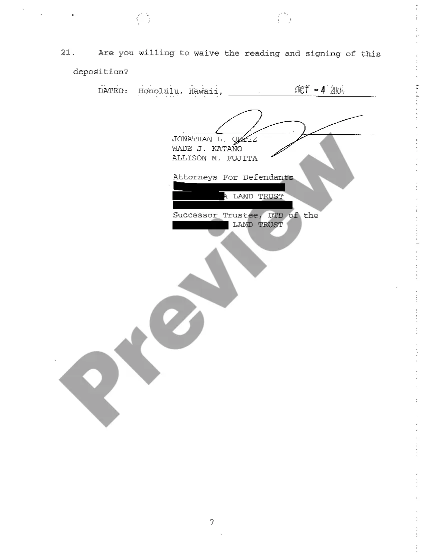 Preview A13 Notice of Taking Deposition Upon Written Questions