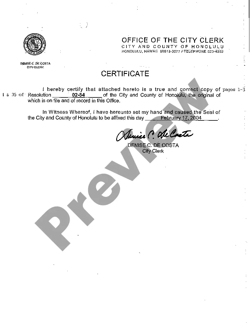 Preview A02 Complaint for Eminent Domain by City for Public Sewer Easement