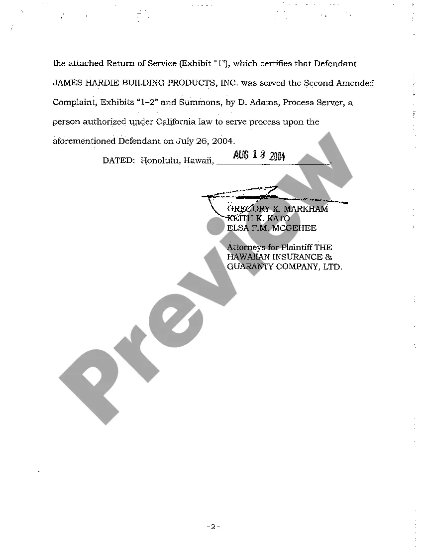 Preview A10 Submission of Return of Service