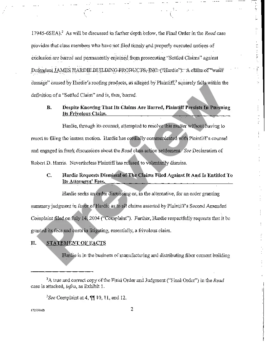 Get A13 Defendant's Motion to Dismiss or, In the Alternative, for Summary Judgment on the Second Amended Complaint Preview A13 Defendant's Motion to Dismiss or, In the Alternative, for Summary Judgment on the Second Amended Complaint