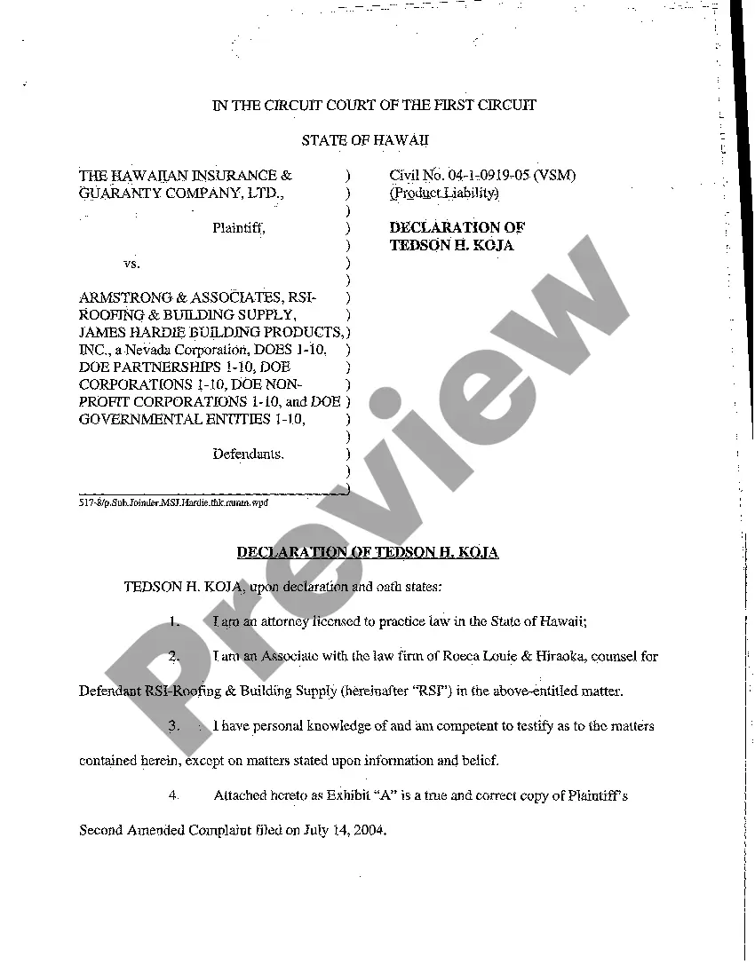 Get A16 Defendant's Substantive Joinder to Defendant's Motion to Dismiss or, In the Alternative, Summary Judgment on Second Amended Complaint Preview A16 Defendant's Substantive Joinder to Defendant's Motion to Dismiss or, In the Alternative, Summary Judgment on Second Amended Complaint
