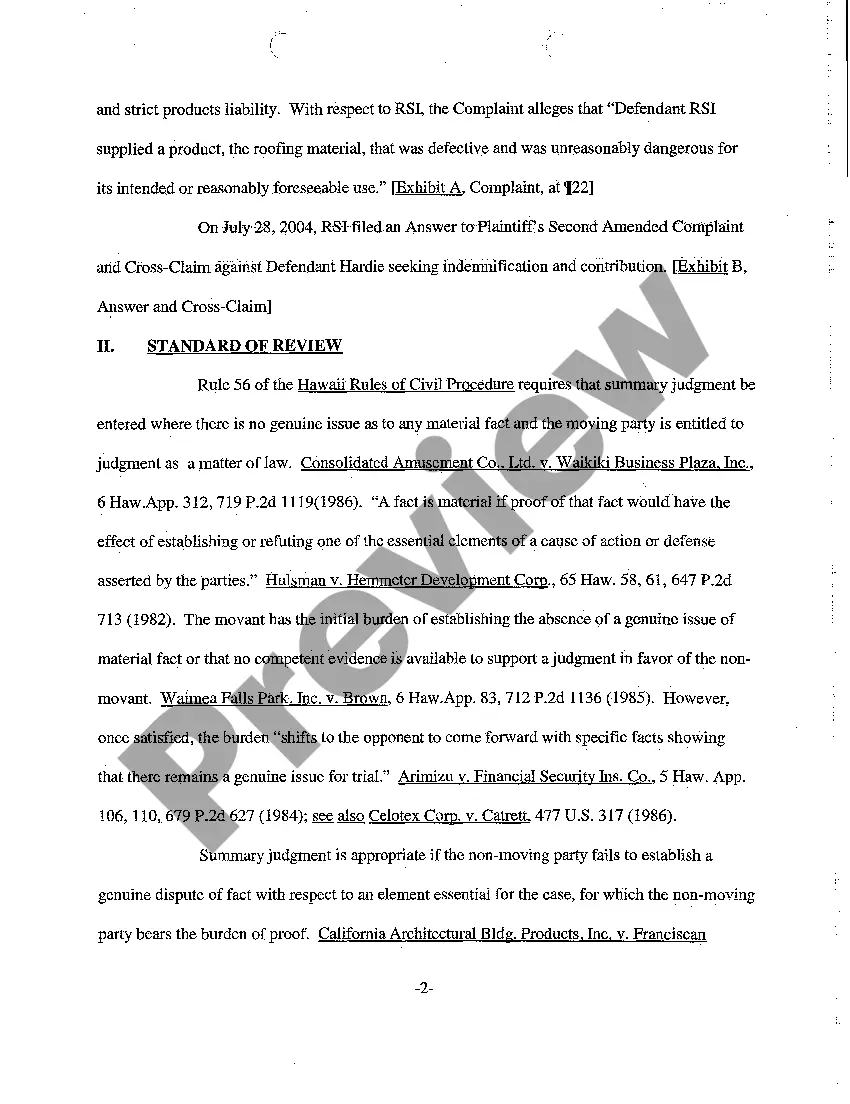 Get A17 Defendant's Motion to Dismiss or, In the Alternative, for Summary Judgment on the Second Amended Complaint Preview A17 Defendant's Motion to Dismiss or, In the Alternative, for Summary Judgment on the Second Amended Complaint
