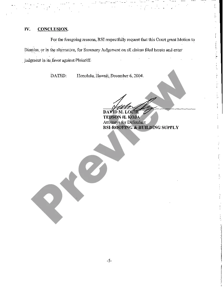 Preview A22 Defendant's Reply Memorandum In Support of its Motion to Dismiss or, in the Alternative, for Summary Judgment on Second Amended Complaint
