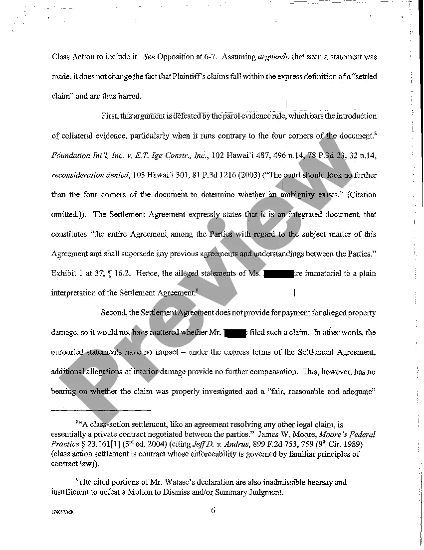Preview A23 Reply Memorandum in Support of Defendant's Motion to Dismiss or, Alternatively, for Summary Judgment on Second Amended Complaint