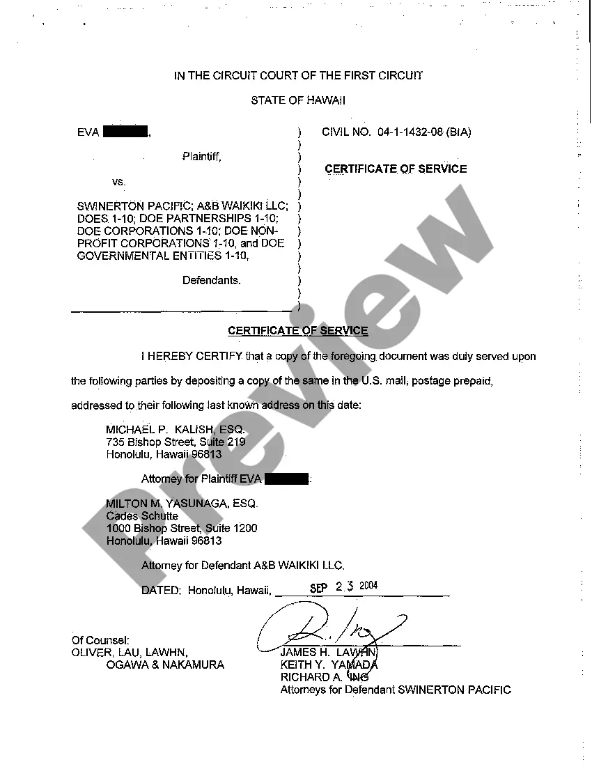 Preview A06 Defendant's Answer to Amended Complaint