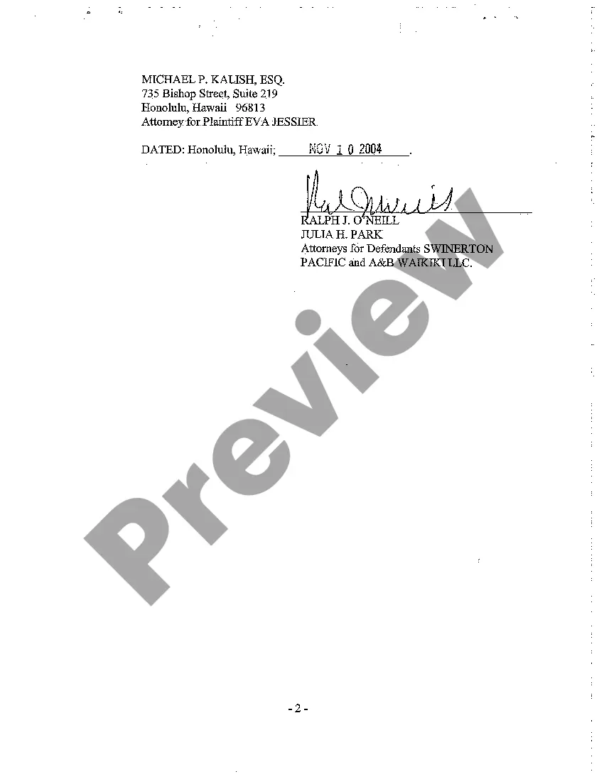 Preview A10 Certificate of Service