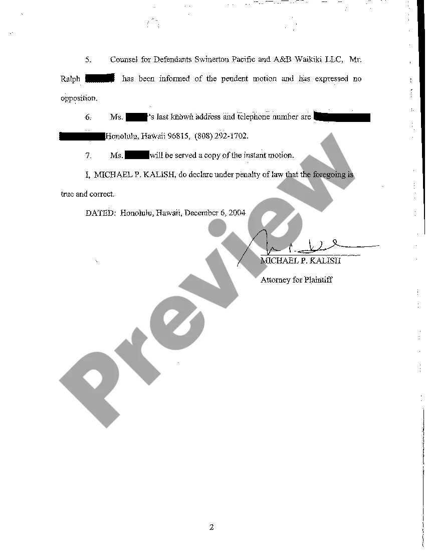 Preview A11 Motion to Withdraw as Counsel