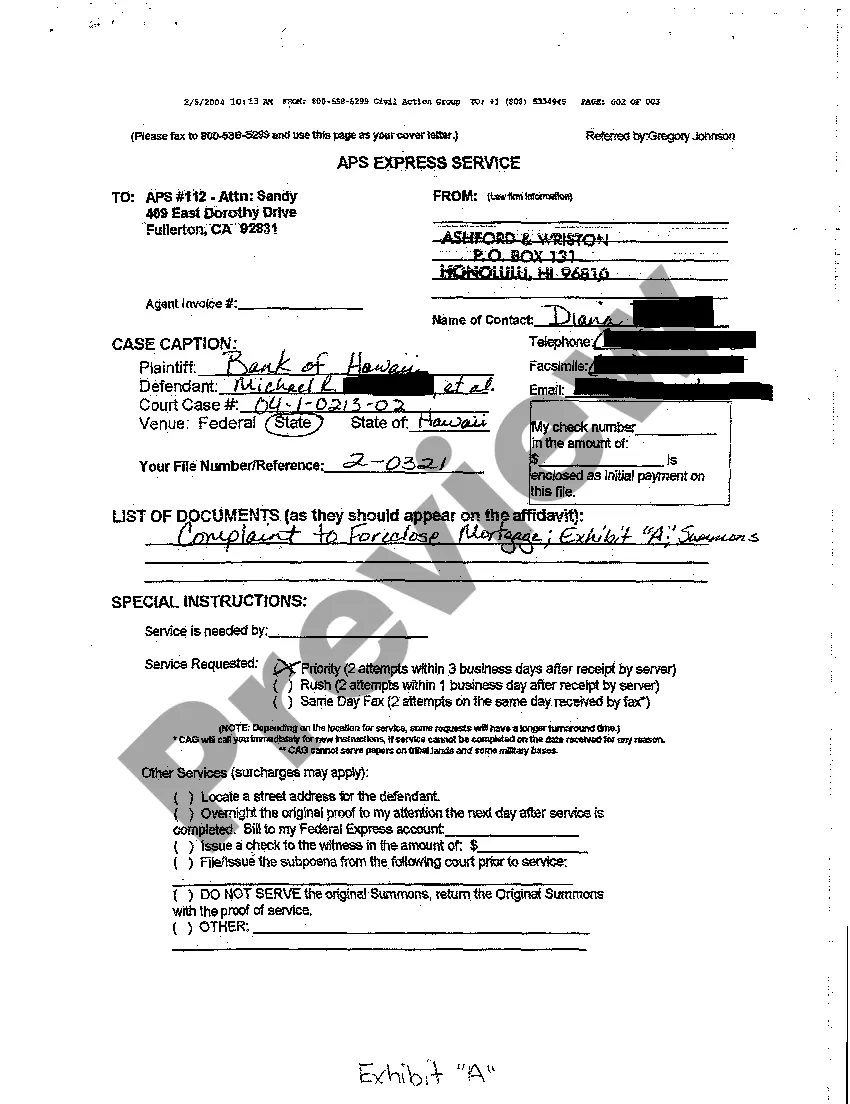 Get A08 Plaintiff's Proof of Service Upon Defendant Preview A08 Plaintiff's Proof of Service Upon Defendant