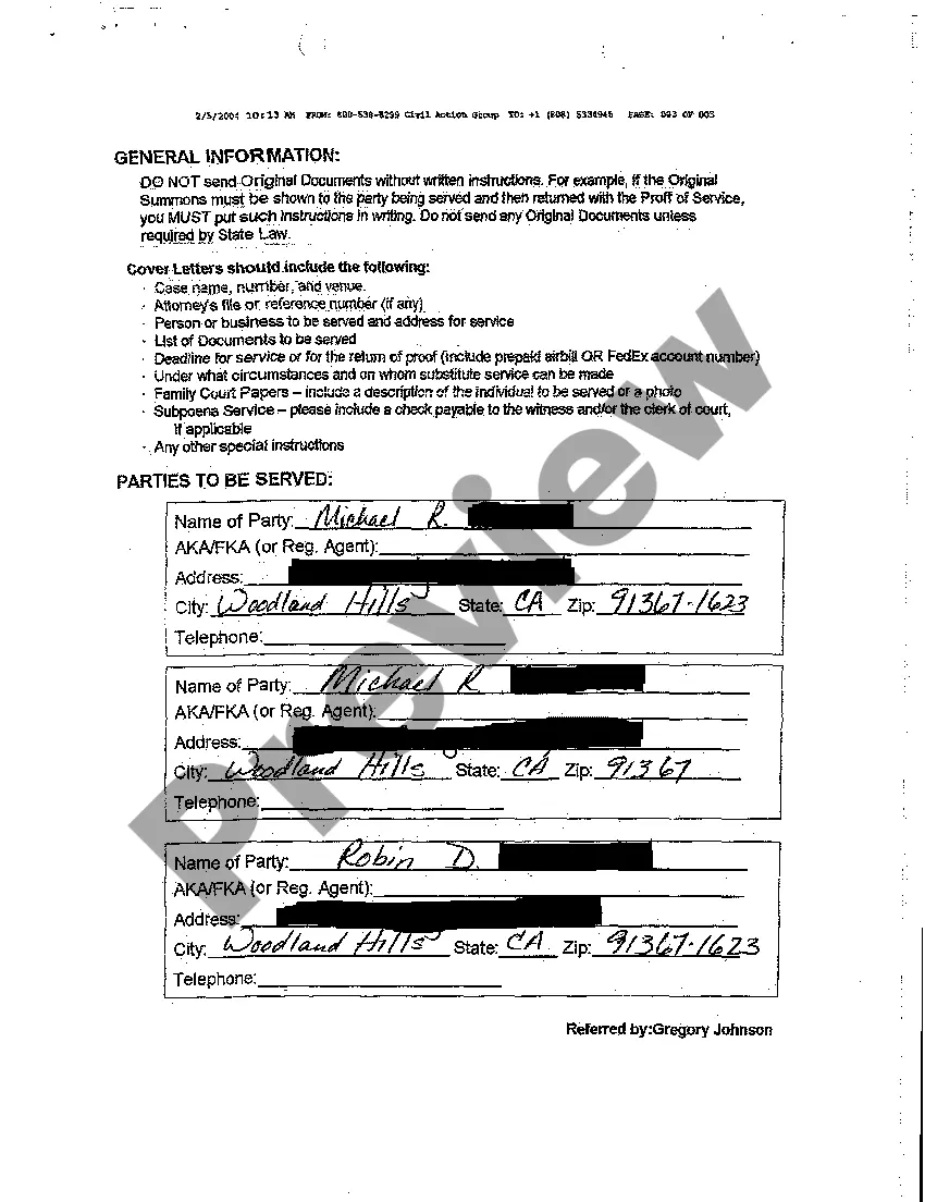 Get A08 Plaintiff's Proof of Service Upon Defendant Preview A08 Plaintiff's Proof of Service Upon Defendant