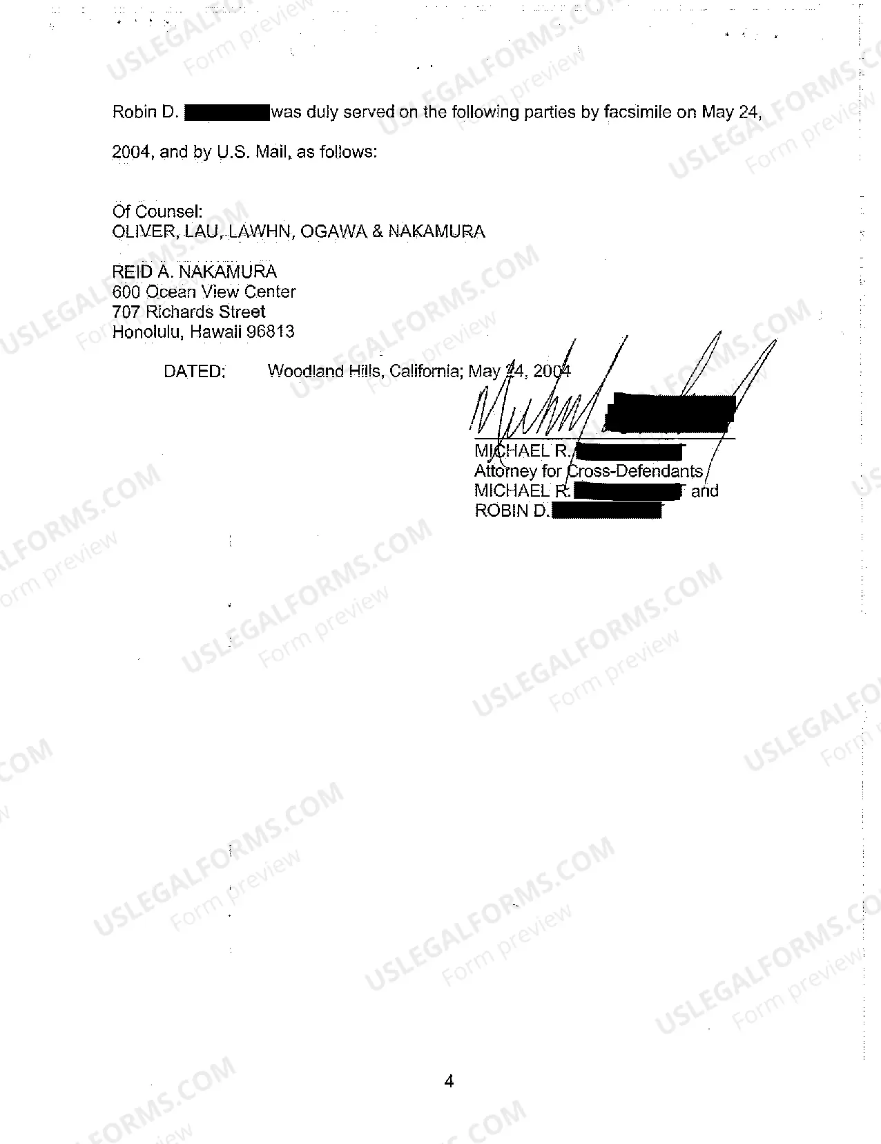 Preview A12 Answer to Defendant's Cross Claim