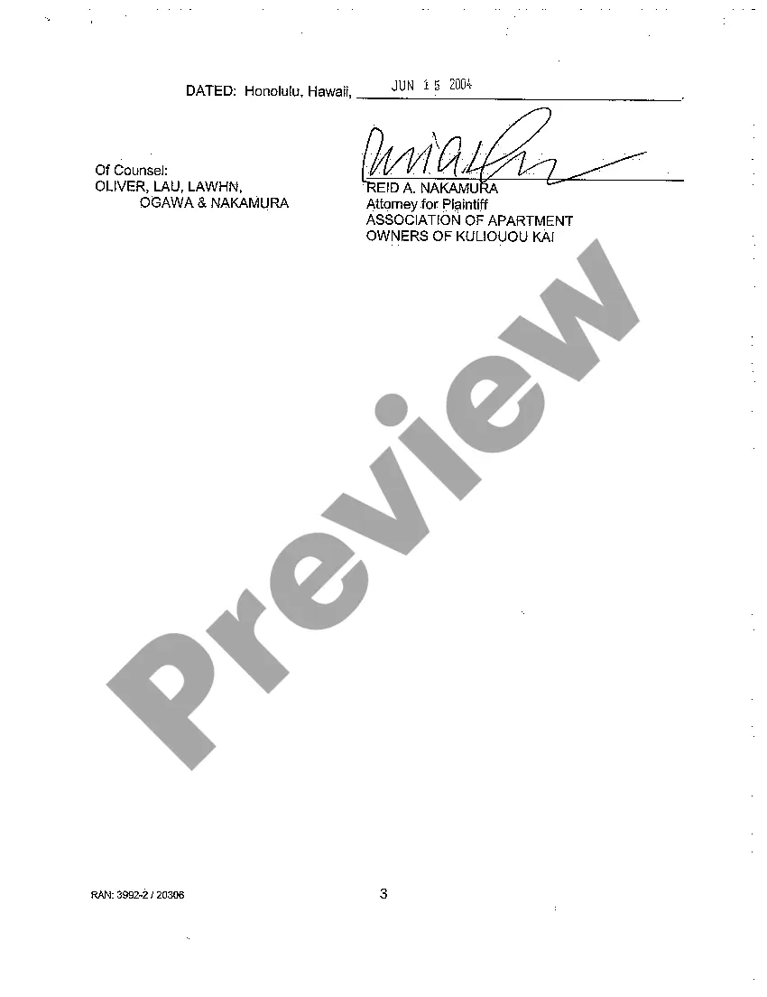 Preview A14 Defendant's Motion for Summary Judgment and for Interlocutory Decree of Foreclosure Against Defendant