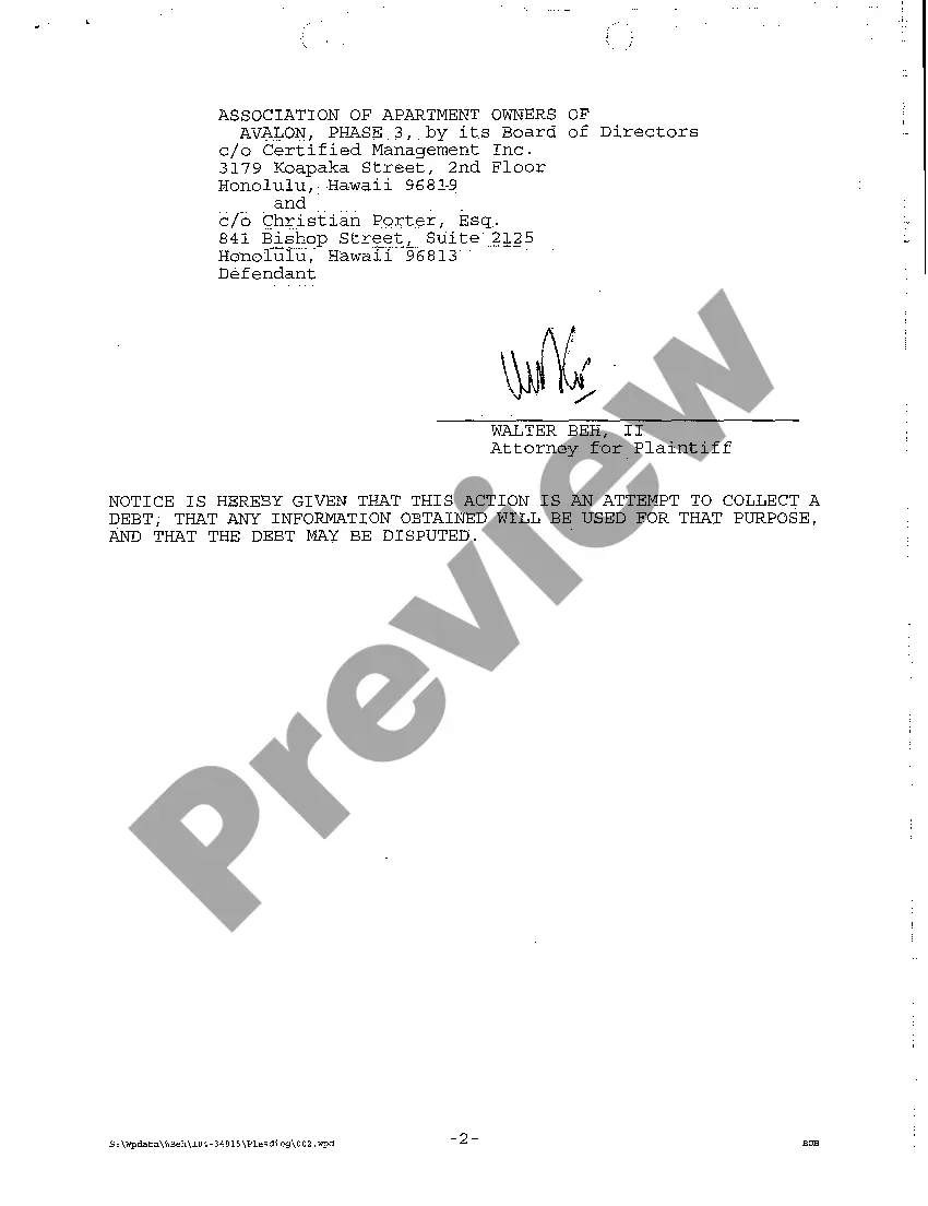 Get A03 Plaintiff's Notice of Pendency of Action Preview A03 Plaintiff's Notice of Pendency of Action