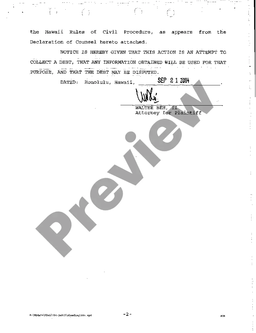 Preview A08 Plaintiff's Request to Clerk to Enter Defaults of Defendant to Complaint