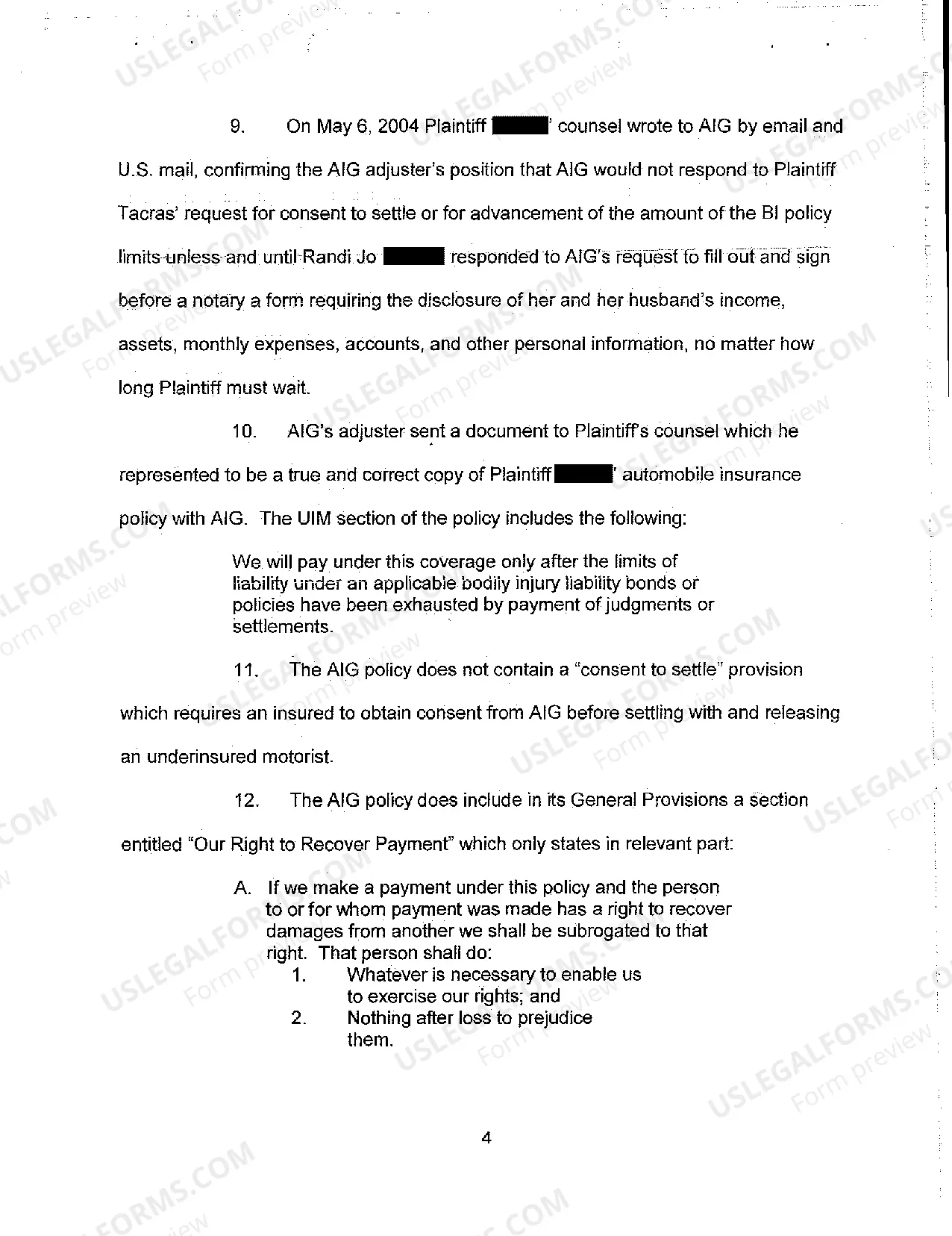 Preview A02 Complaint for Declaratory and Injunctive Relief and Damages