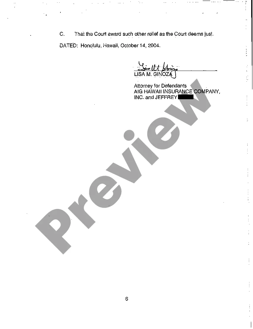Get A04 Defendant's Answer to Complaint Preview A04 Defendant's Answer to Complaint