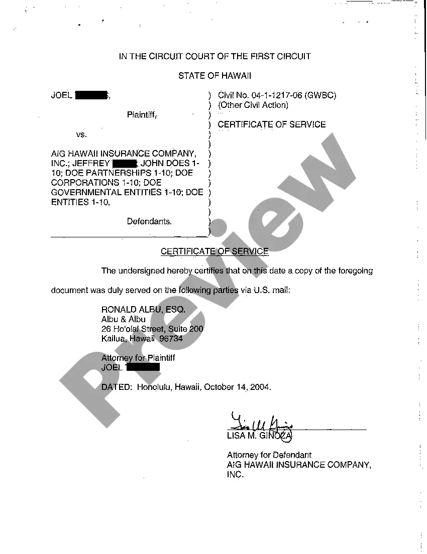 Get A04 Defendant's Answer to Complaint Preview A04 Defendant's Answer to Complaint