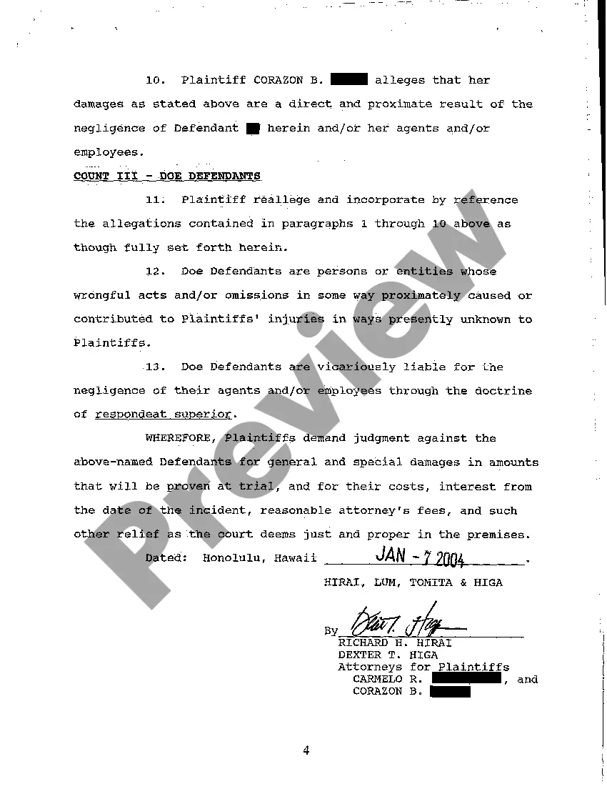 Preview A01 Complaint for Declaratory Injunctive Relief