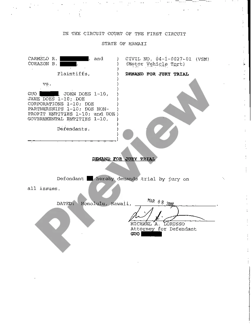Preview A03 Defendant's Answer to Complaint of plaintiffs Sales