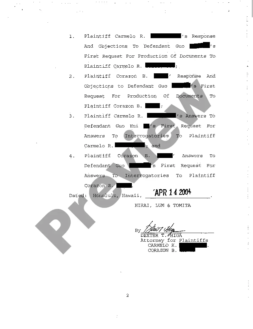 Preview A08 Certificate of Service