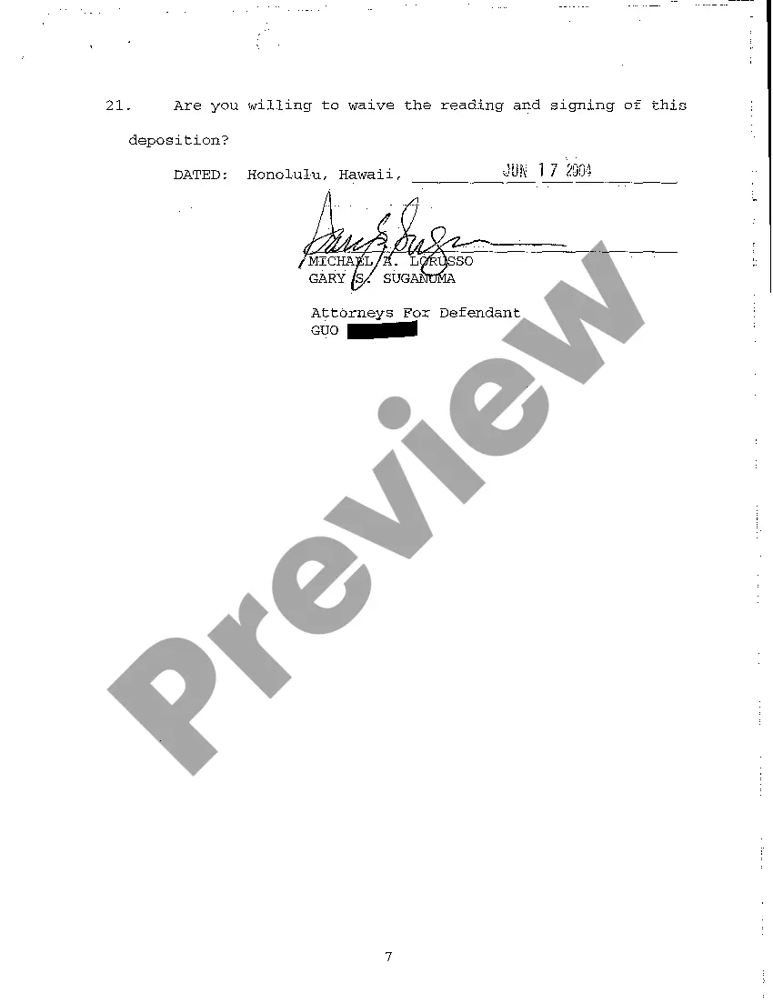 Preview A12 Notice of Taking Deposition Upon Written Questions, Questions and Certificate of Service