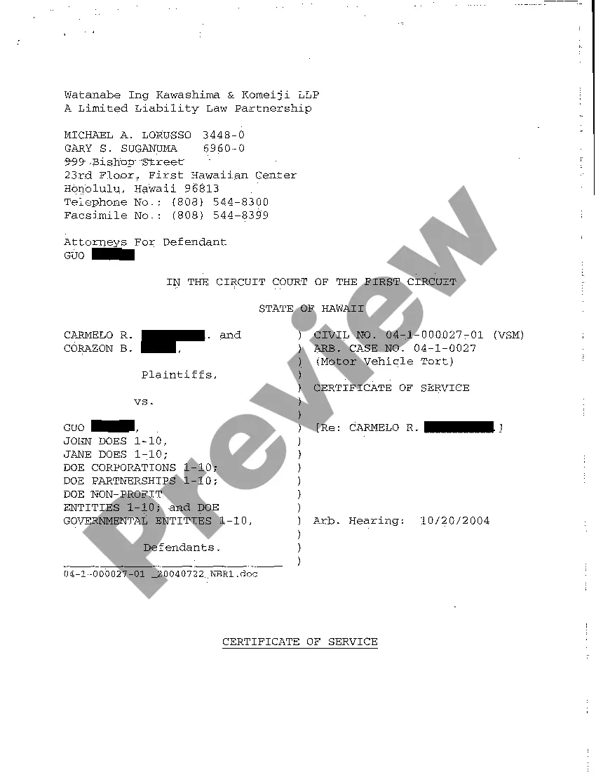 Preview A13 Notice of Taking Deposition Upon Written Questions, Questions and Certificate of Service