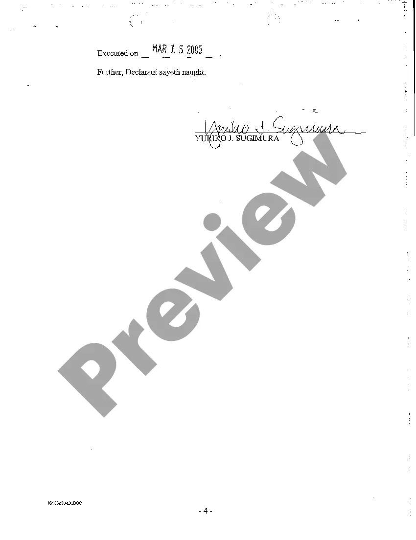 Preview A05 Request to Clerk to Enter Default - Declaration of Counsel - Entry of Default