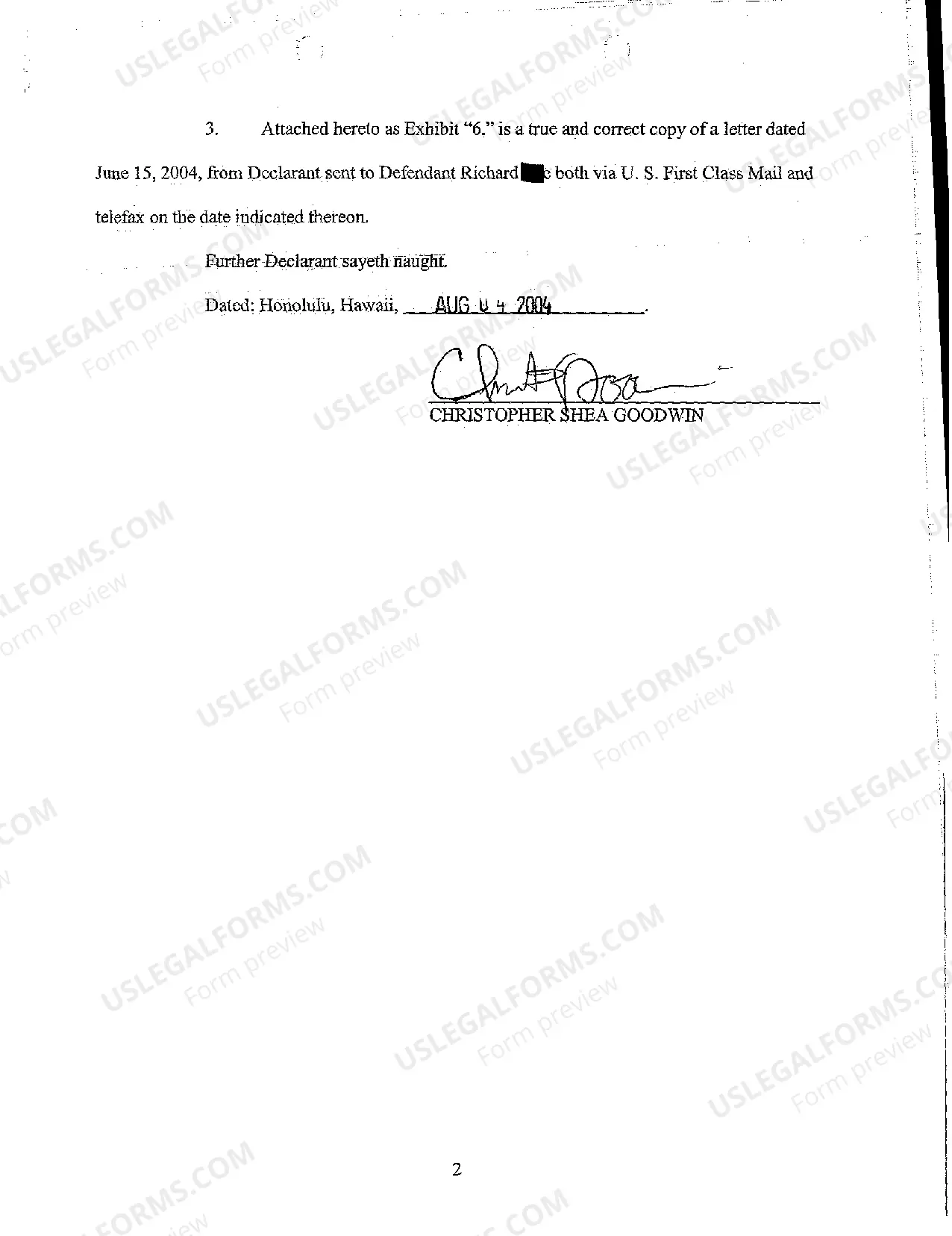 Preview A05 Plaintiff's Motion for Summary Judgment Against Defendant