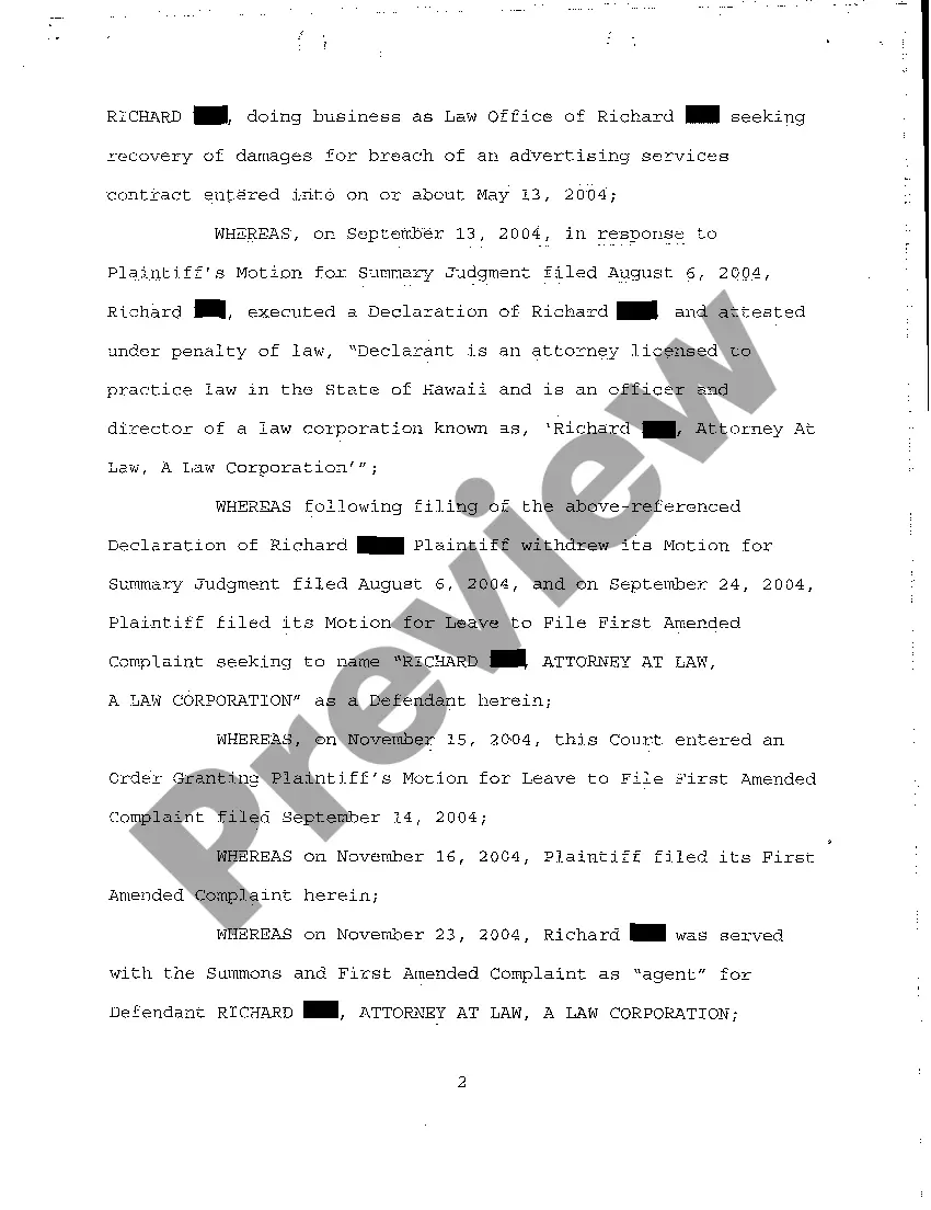 Preview A26 Judgment Against Defendant