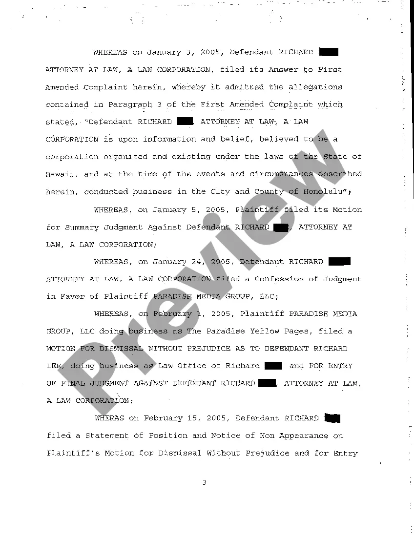 Preview A26 Judgment Against Defendant