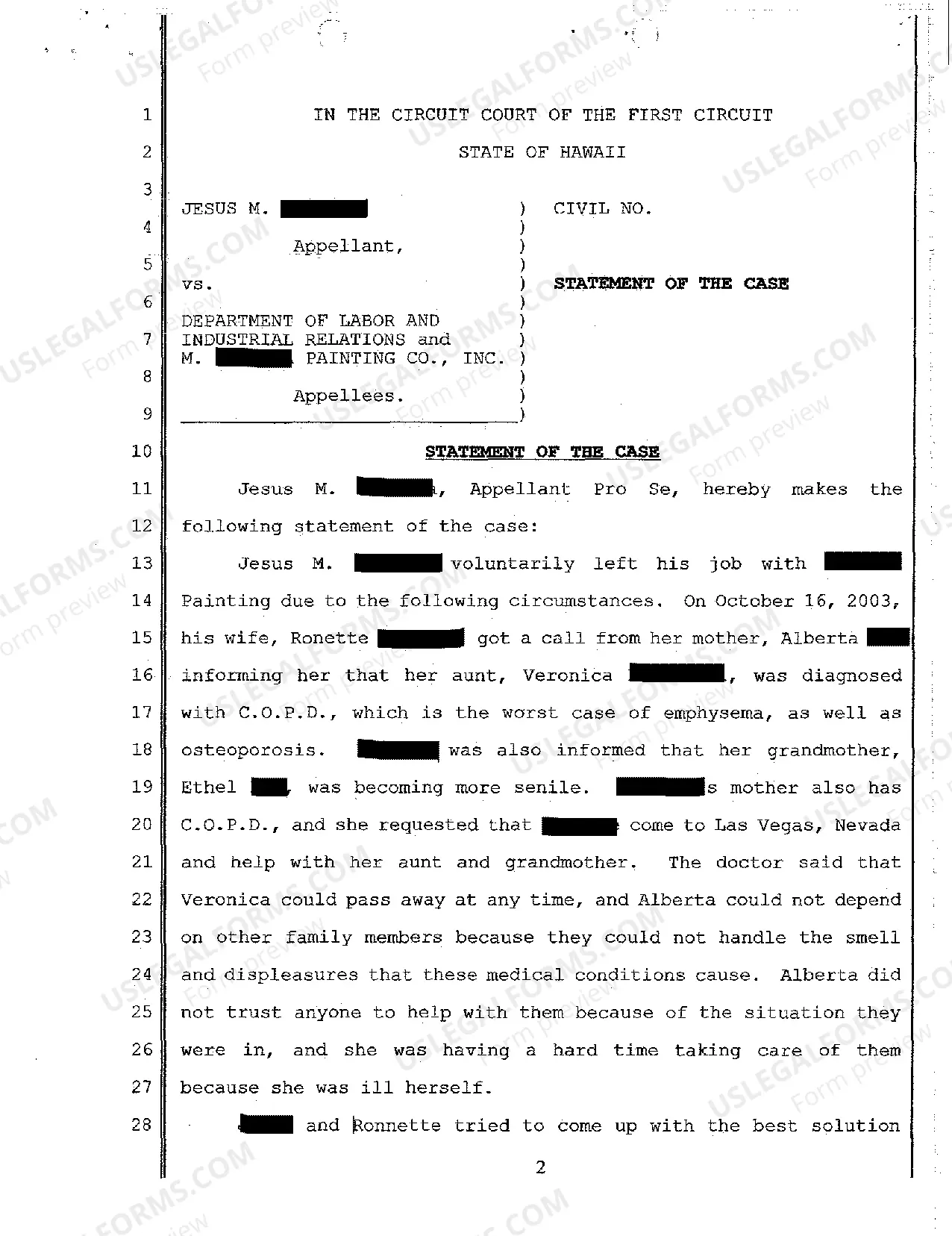 Preview A01 Notice of Appeal to Circuit Court