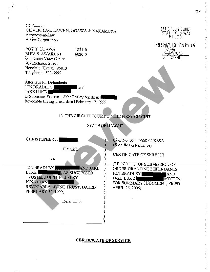 Preview A08 Order Granting Defendants' Motion for Summary Judgment