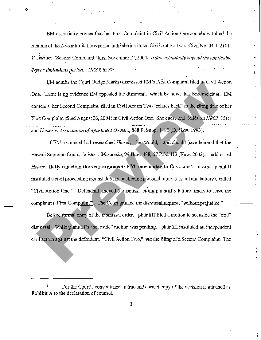 Preview A07 Defendant's Substantive Joinder in Reply to Plaintiff's Memorandum in Opposition to Defendants' Motion for Summary Judgment