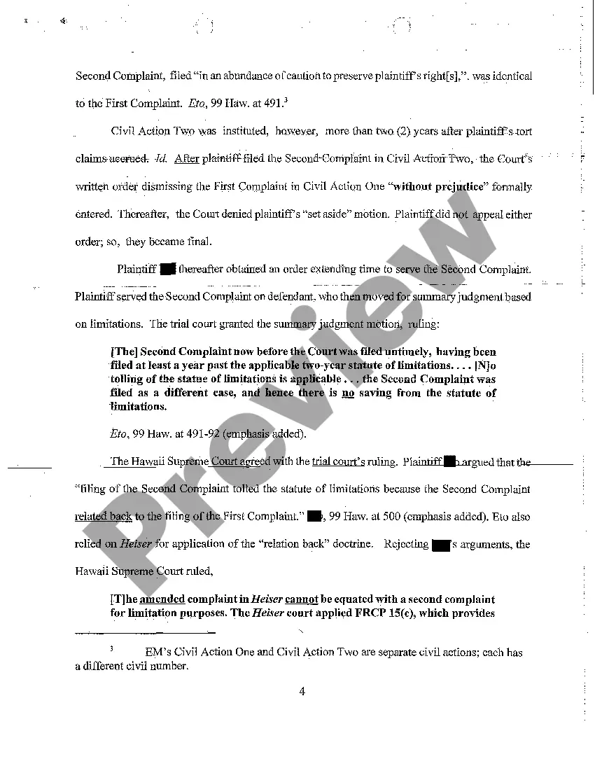 Preview A07 Defendant's Substantive Joinder in Reply to Plaintiff's Memorandum in Opposition to Defendants' Motion for Summary Judgment