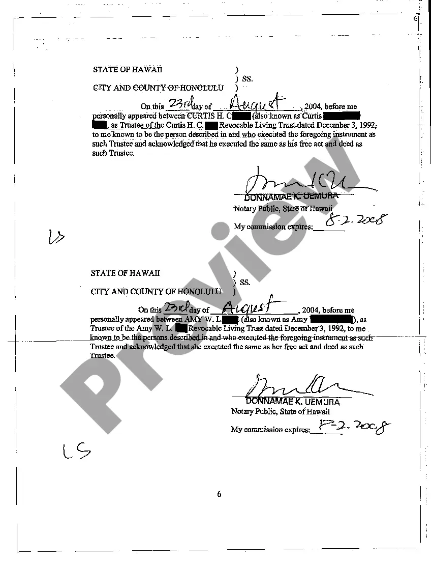 Preview Assignment of Apartment Lease by Way of Exchange
