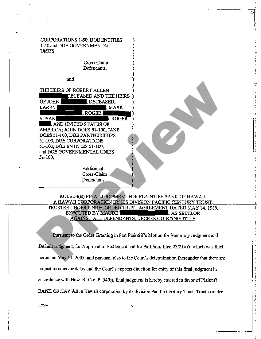 Get Final Judgment for Plaintiff Bank Preview Final Judgment for Plaintiff Bank