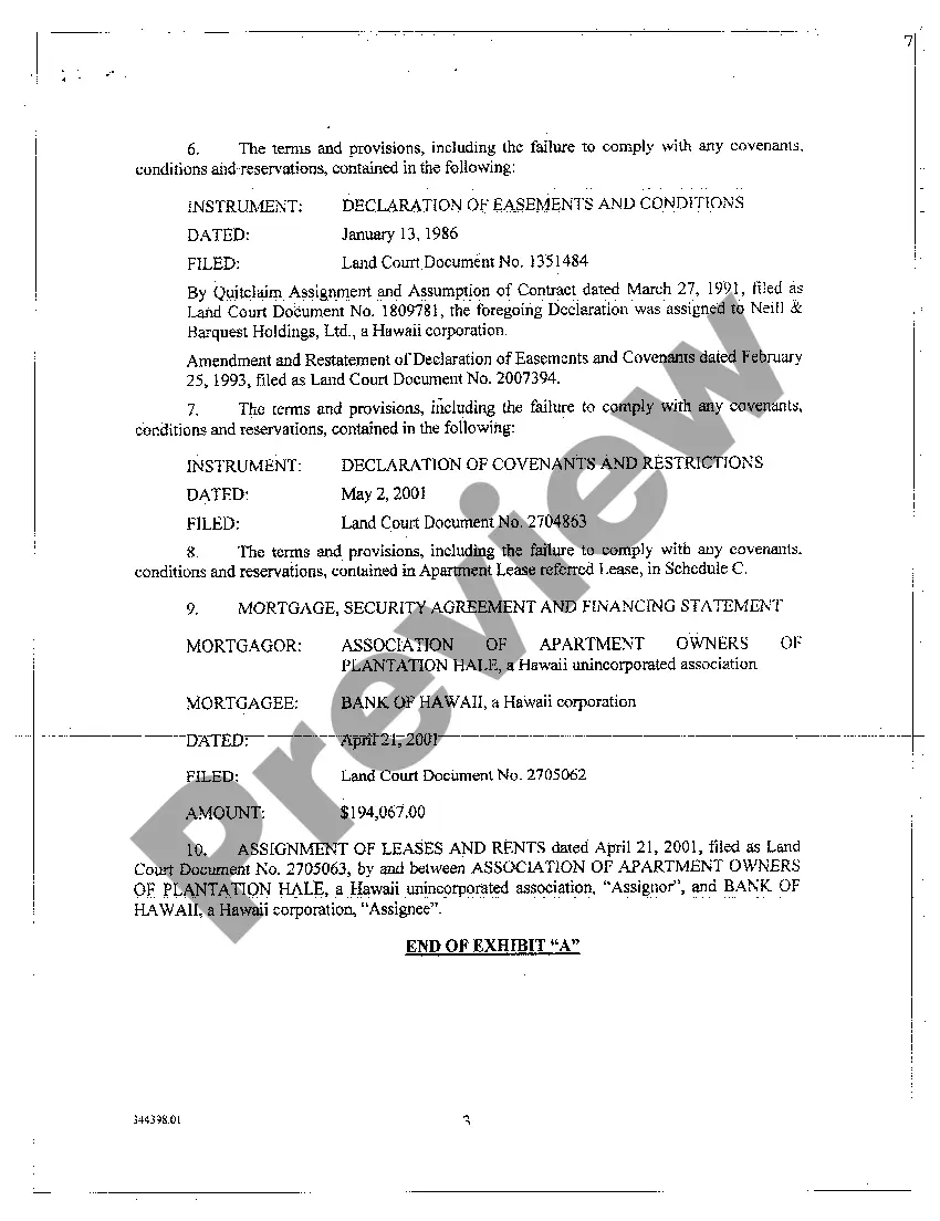 Preview Limited Warranty Assignment of Lease