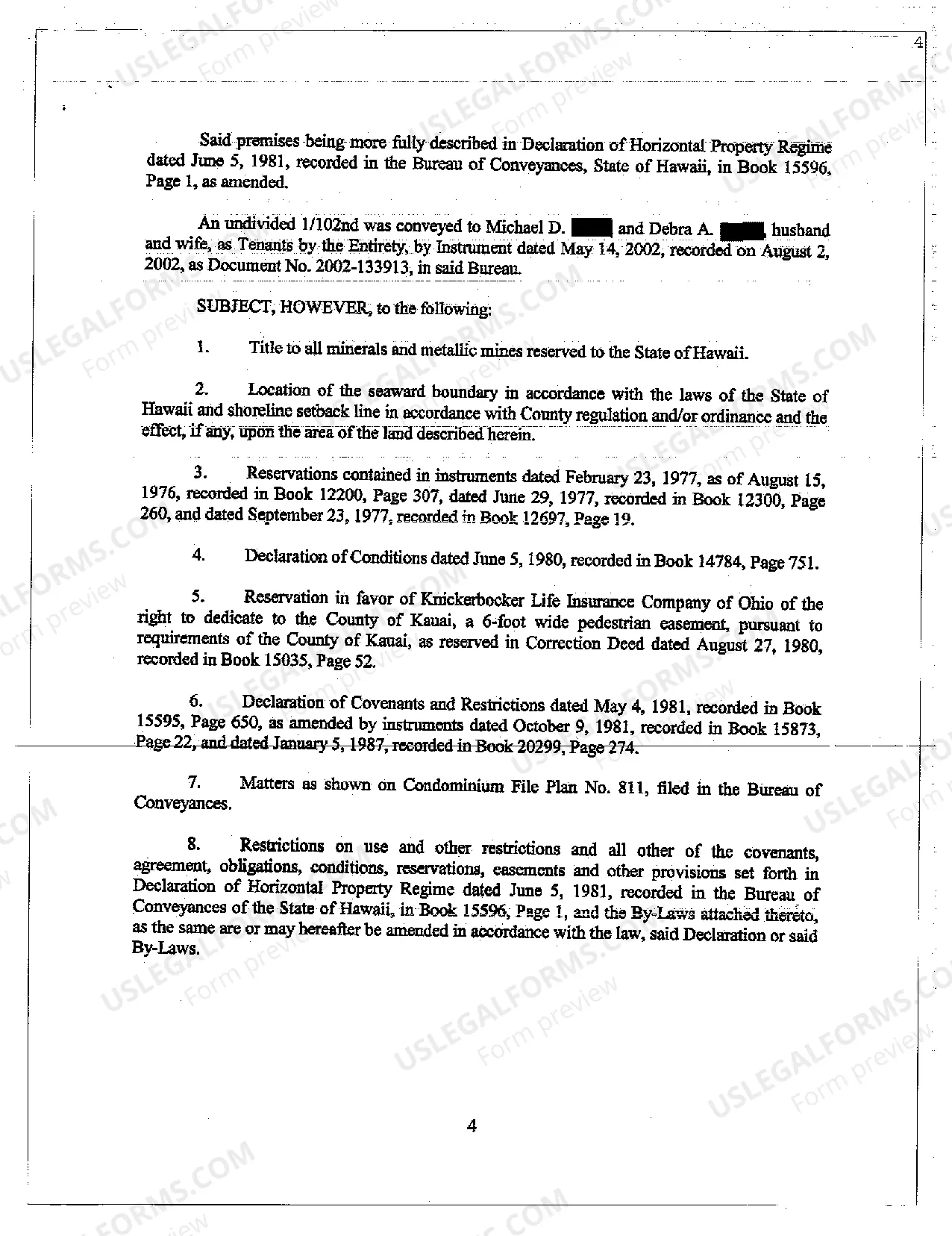 Preview A02 Deed regarding Foreclosure Sale