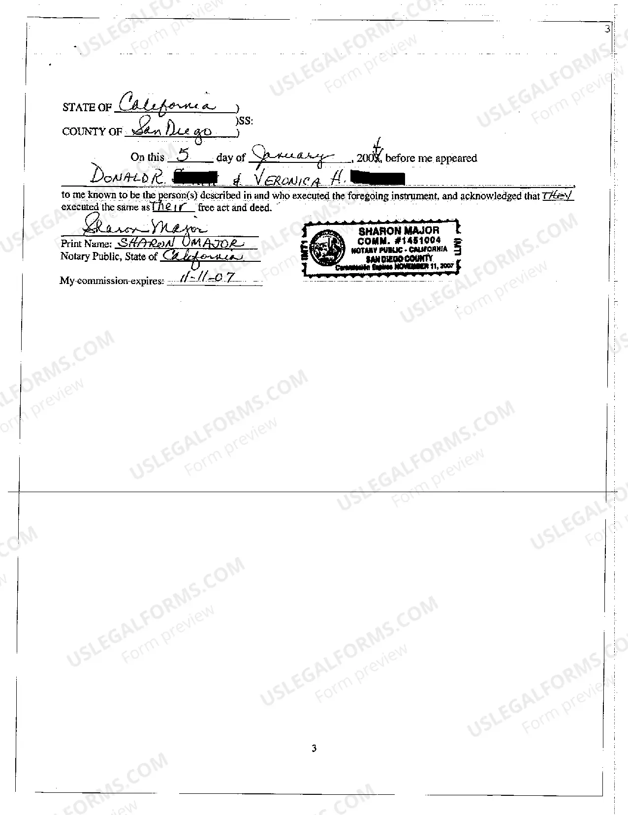 Preview Notice of Dedication to Agriculture